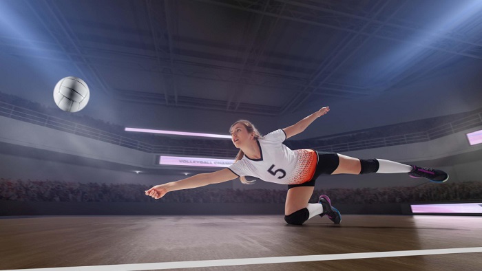 Advanced digging techniques in volleyball